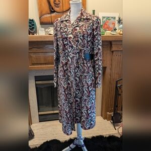 1960s Paisley Carpet Jacket in EXCELLENT condition.